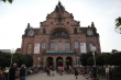 Treffpunkt der Critical Mass vor der Oper in Nuernberg