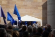 Sprecher bei der Kundgebung #pulseofeurope in Nuernberg